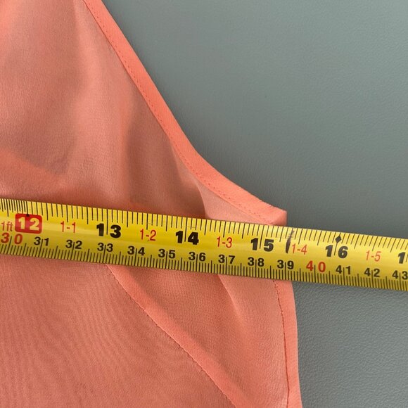 Wilfred Silk Salmon Top Sz XS - Picture 4 of 4